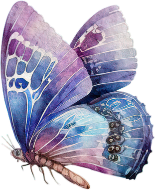 Watercolor butterfly