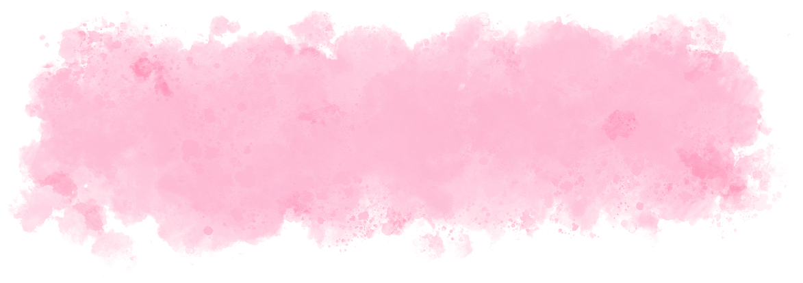 Pink Watercolor Paint Splash Banner